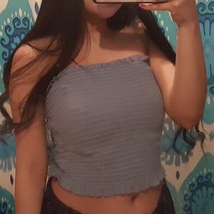Ruffle Tube Top